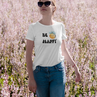 Bee Happy Women's Tee Thumbnail